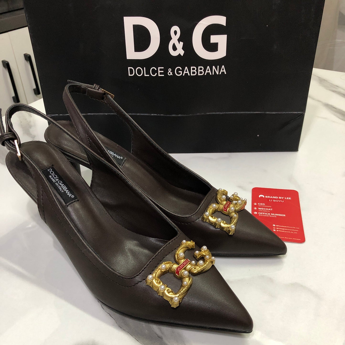 Dolce & Gabbana slingback pumps