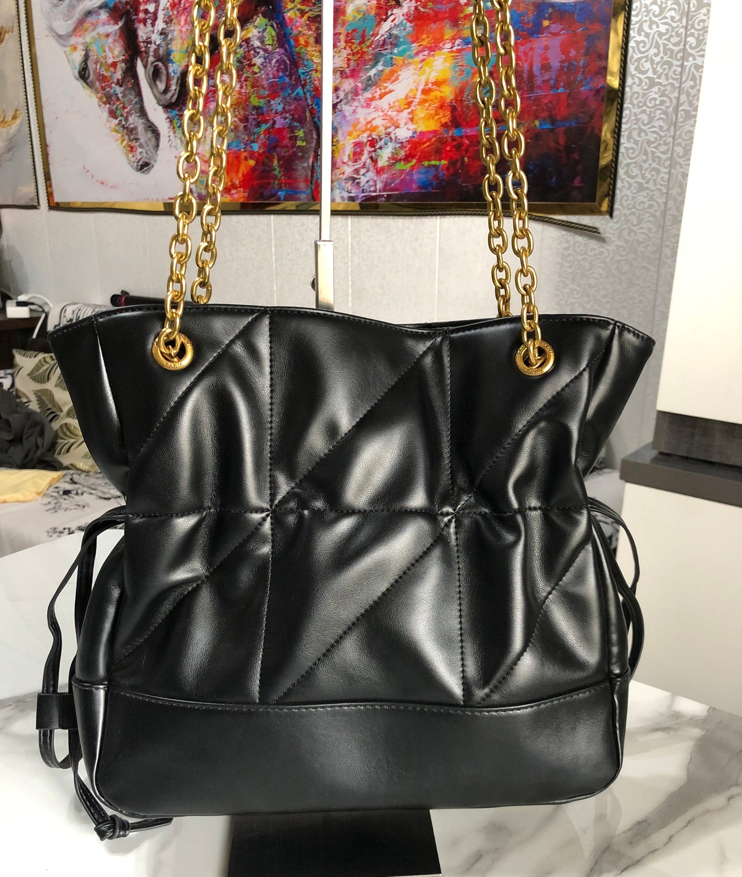 Saint Laurent black Jamie Pochon bag