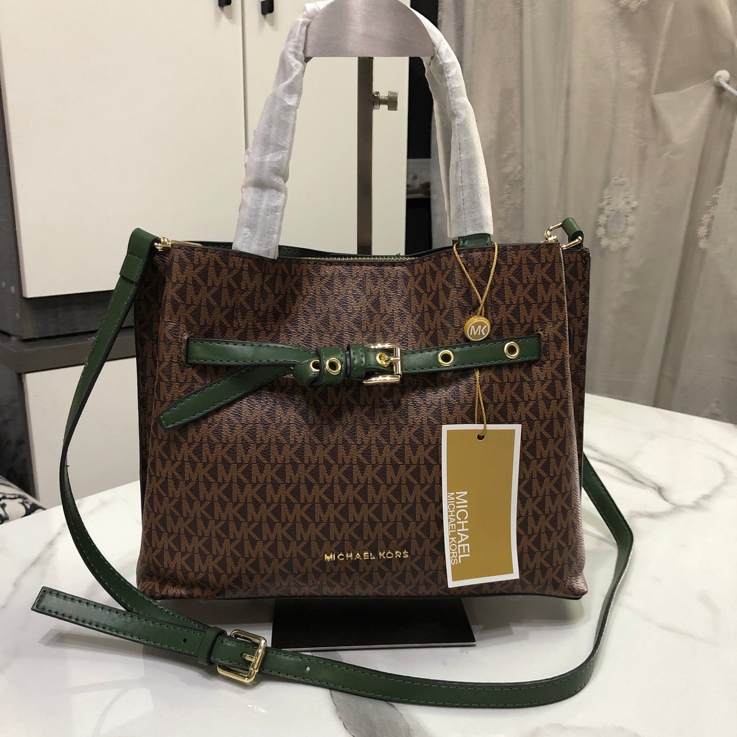 Michael Kors Emilia Small Logo Satchel