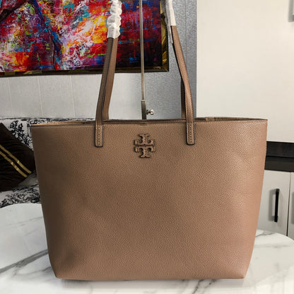 Tory Burch McGraw Leather Tote Bag