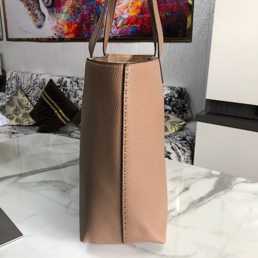 Tory Burch McGraw Leather Tote Bag
