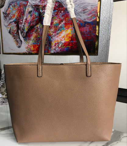 Tory Burch McGraw Leather Tote Bag