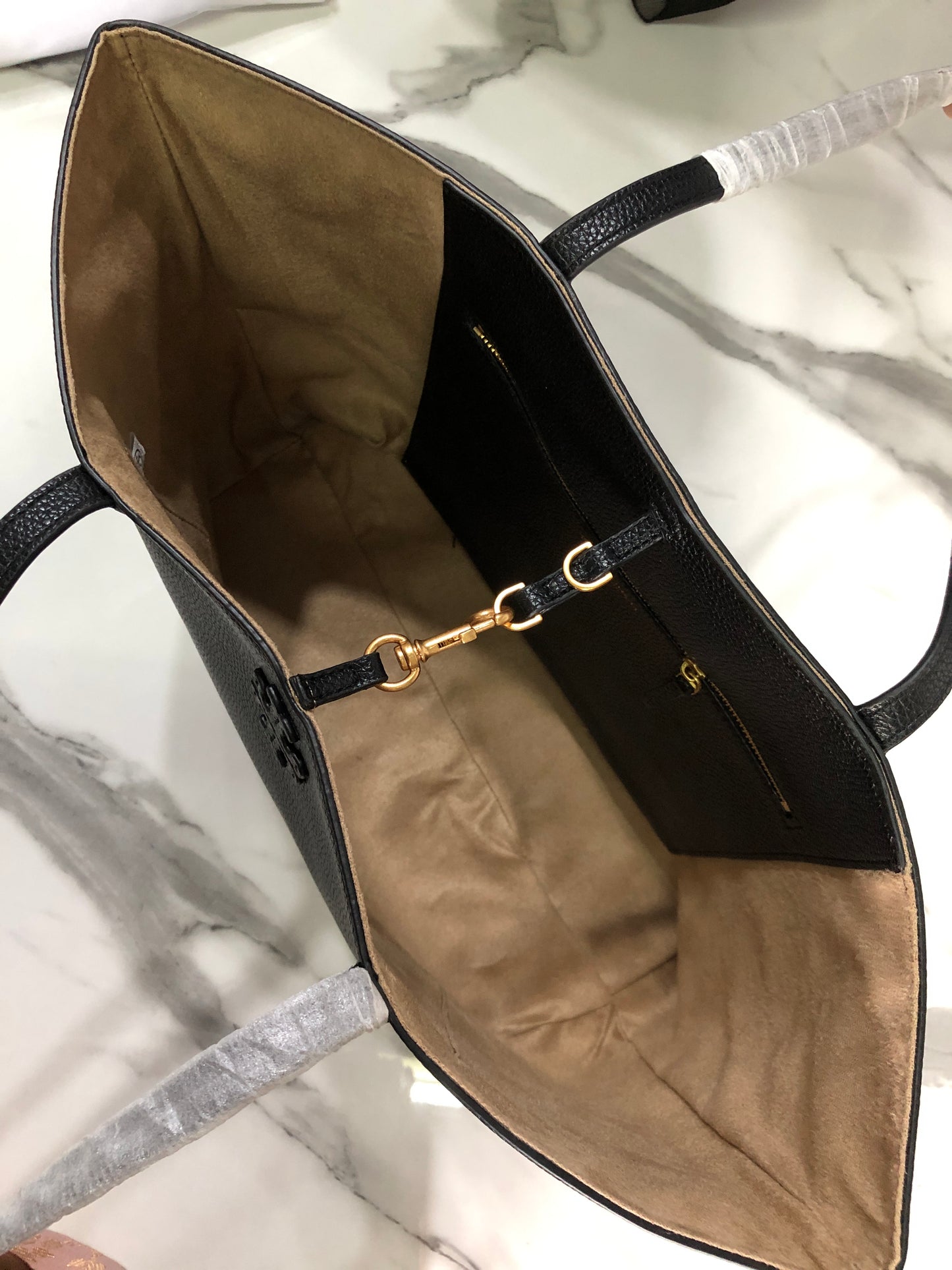 Tory Burch McGraw Leather Tote Bag