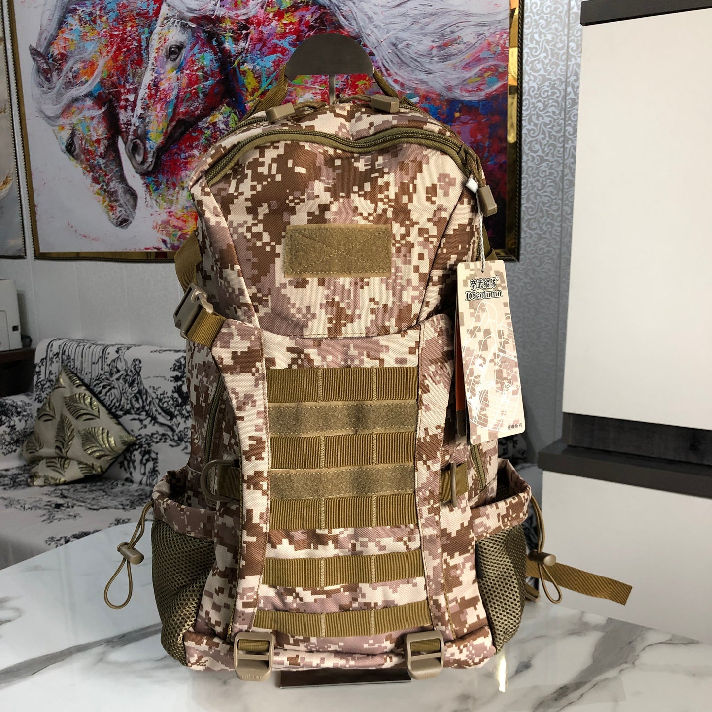 Military-style tactical backpack