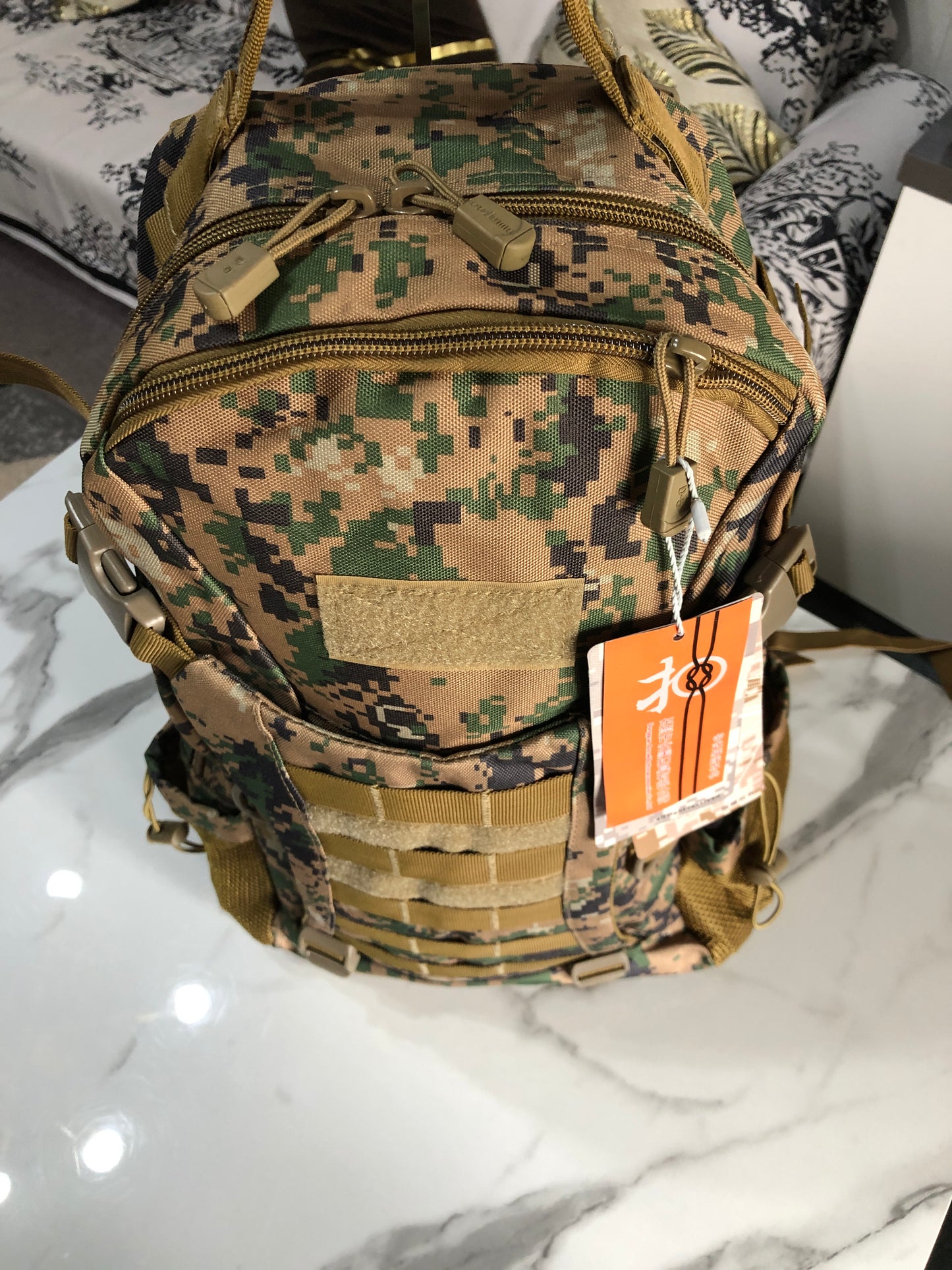 Military-style tactical backpack