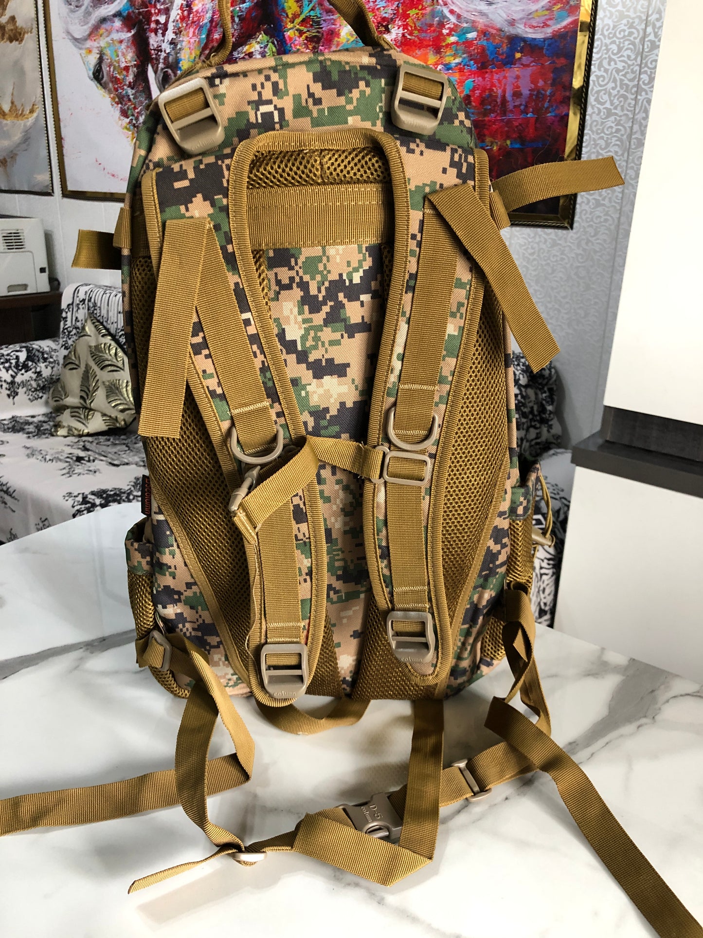 Military-style tactical backpack