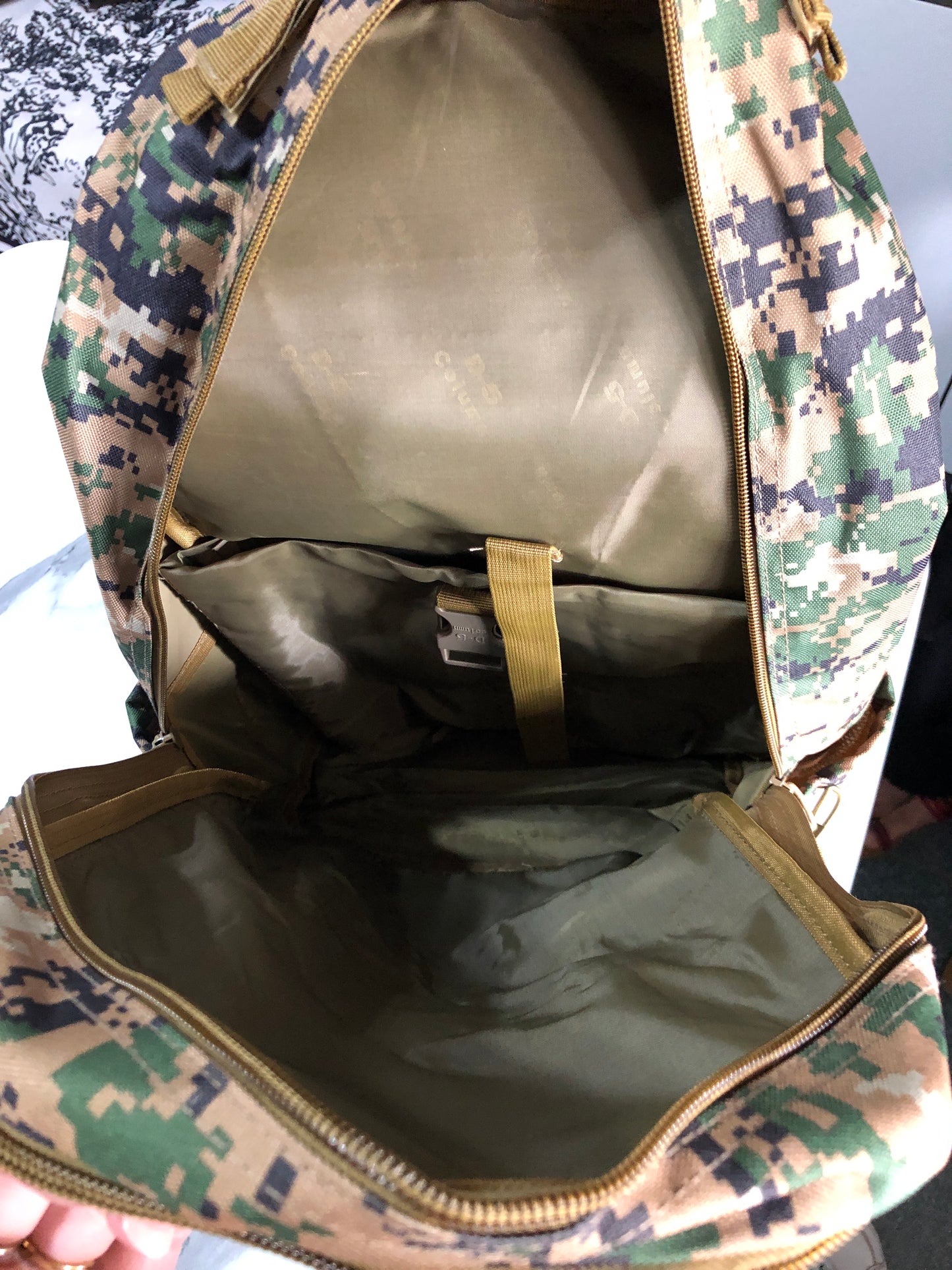 Military-style tactical backpack