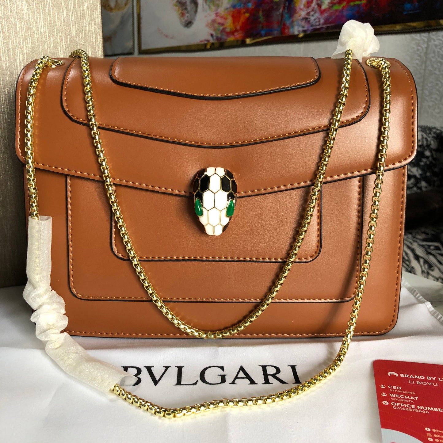 Bvlgari Serpenti Forever shoulder bag