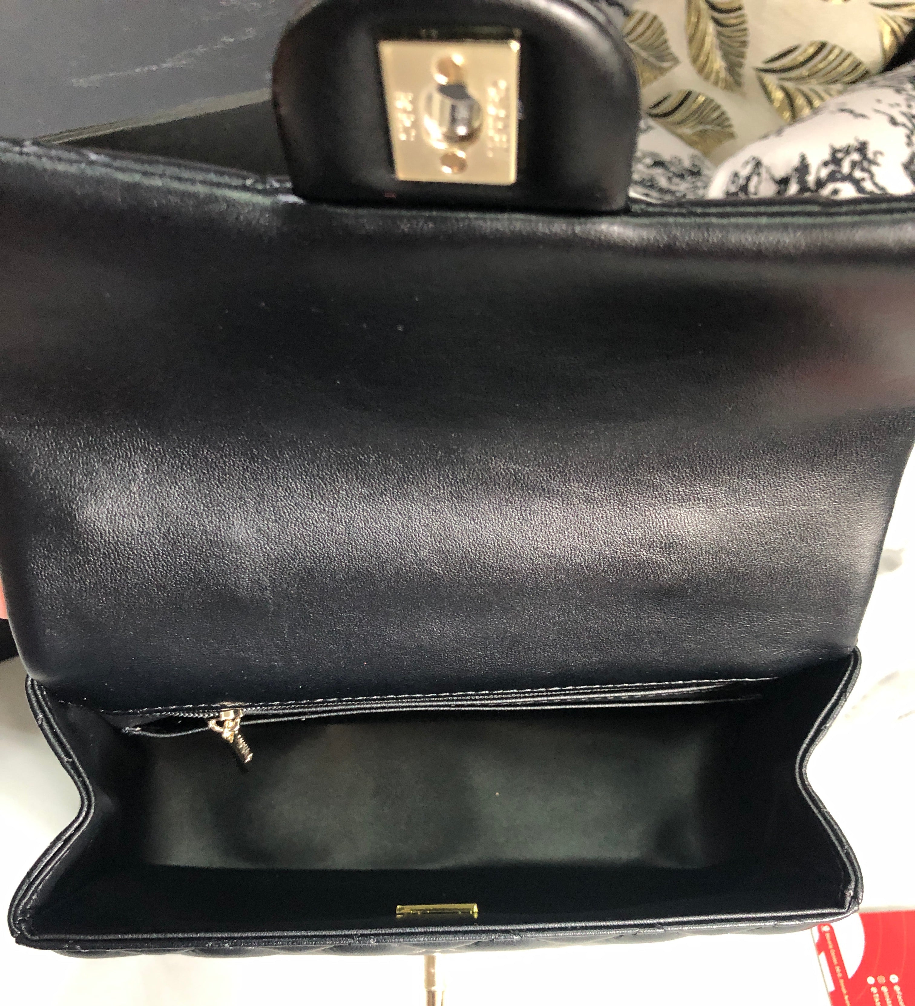 Chanel Top Handle Mini Flap Bag