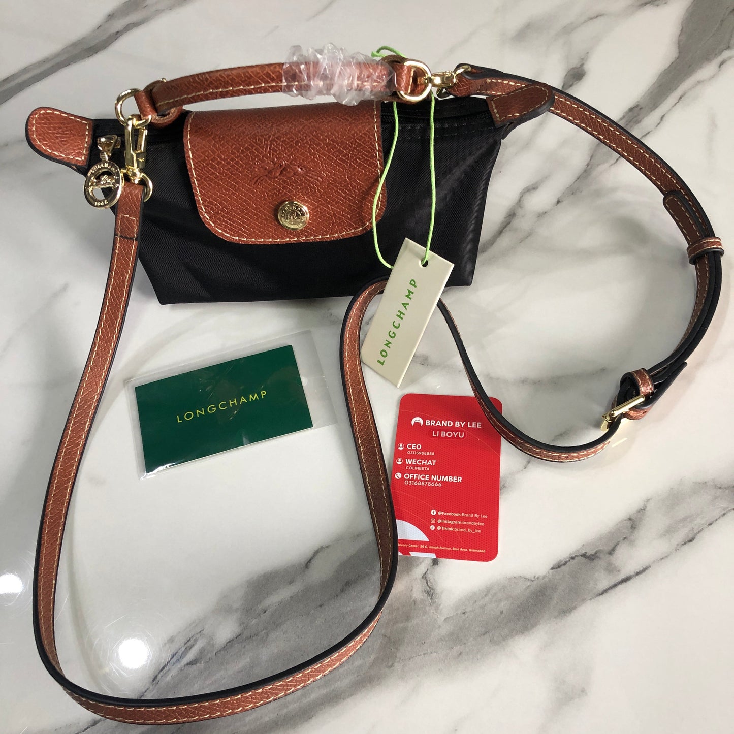 Longchamp Le Pliage mini bag