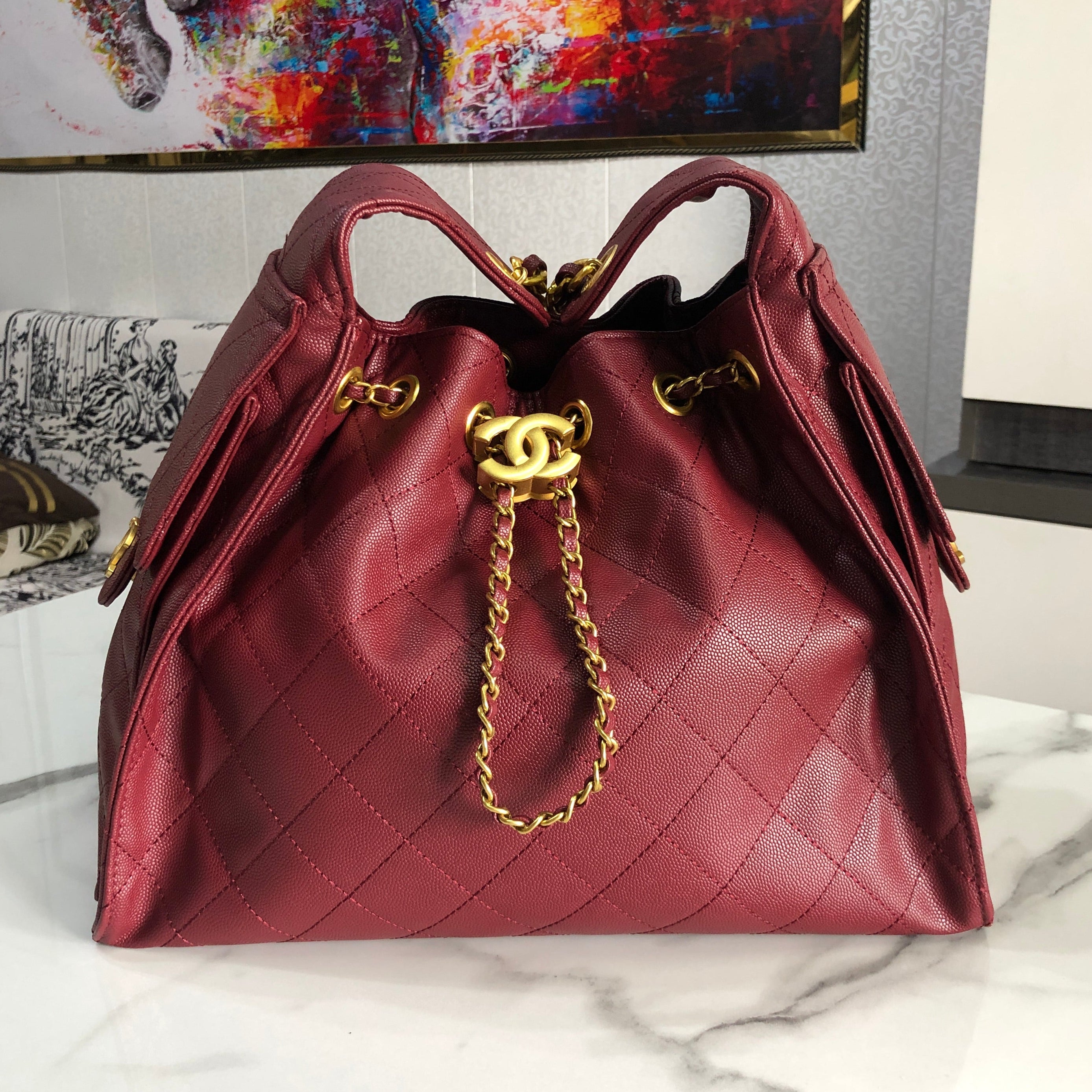 Chanel 25 hobo bag