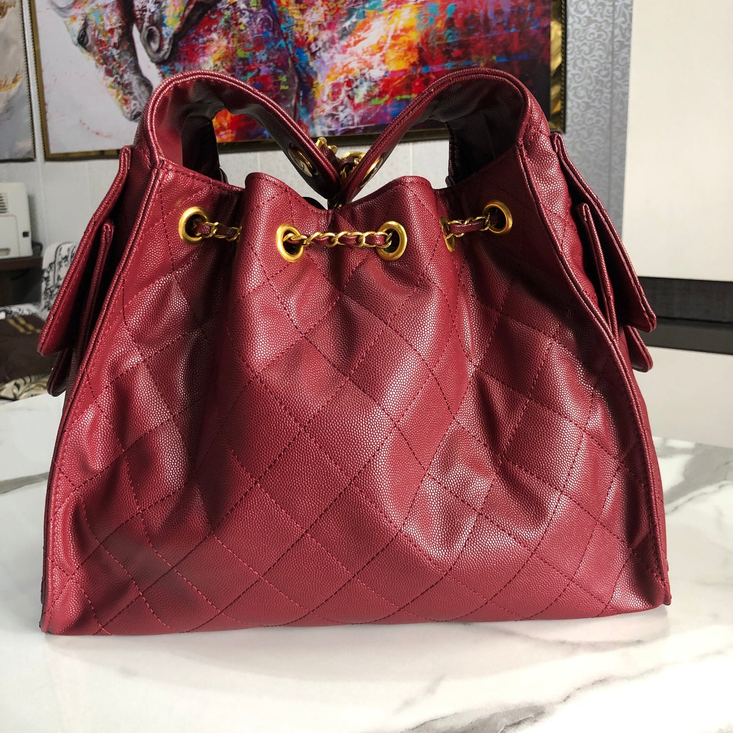 Chanel 25 hobo bag