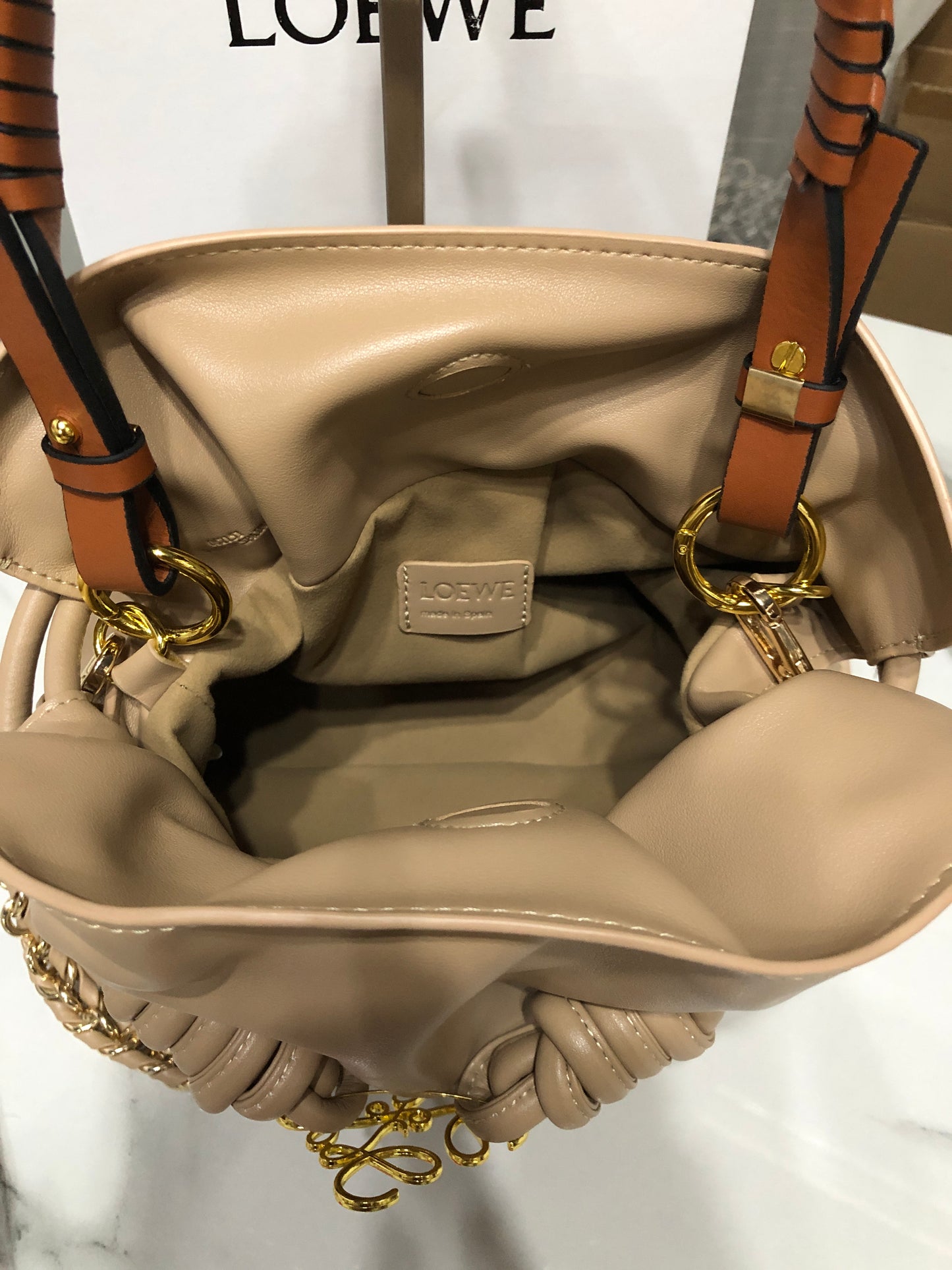 Loewe Flamenco Small Tote Bag