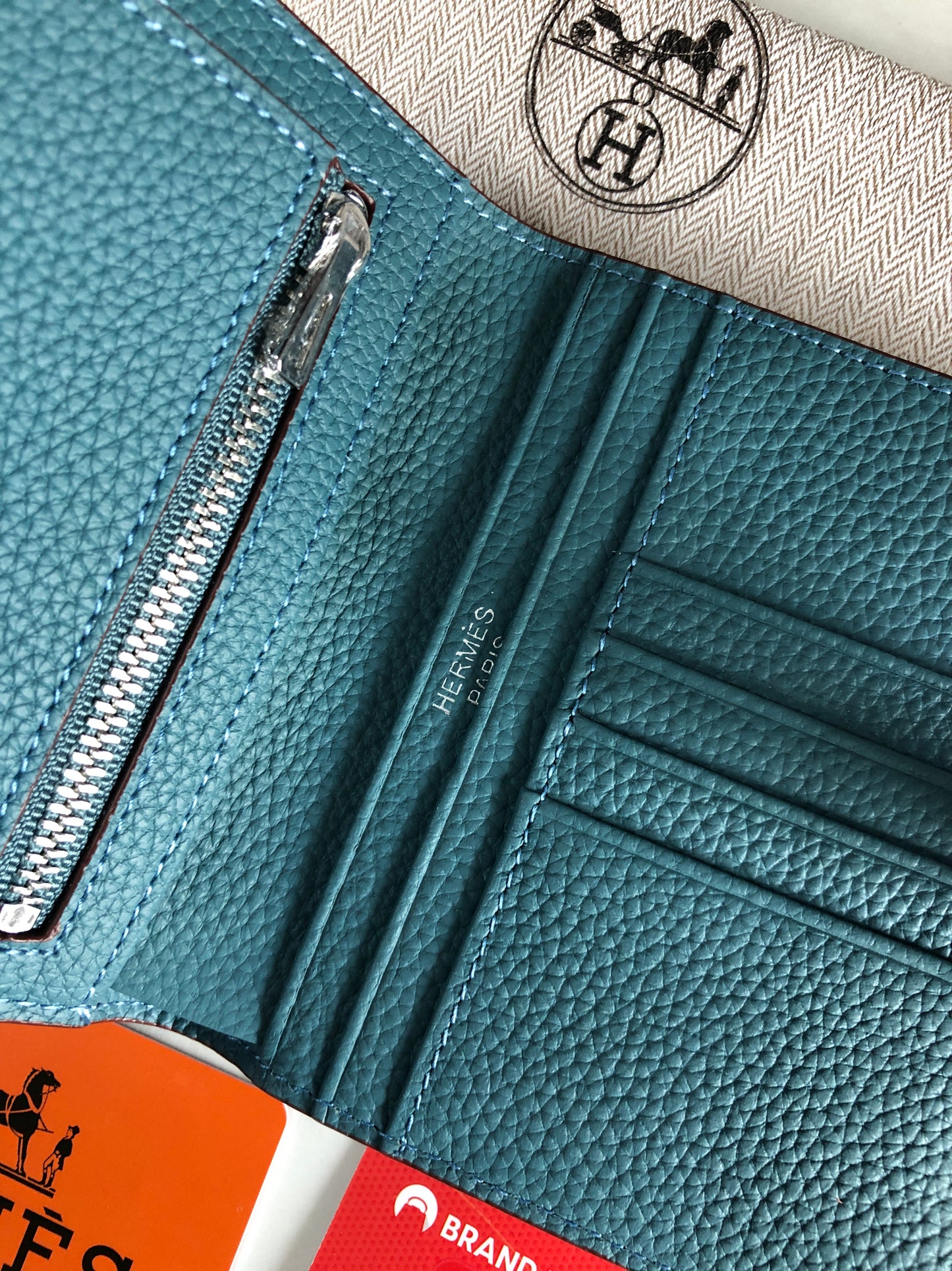 Hermes Bearn Compact Wallet
