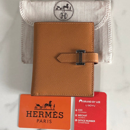 Hermes Bearn Compact Wallet