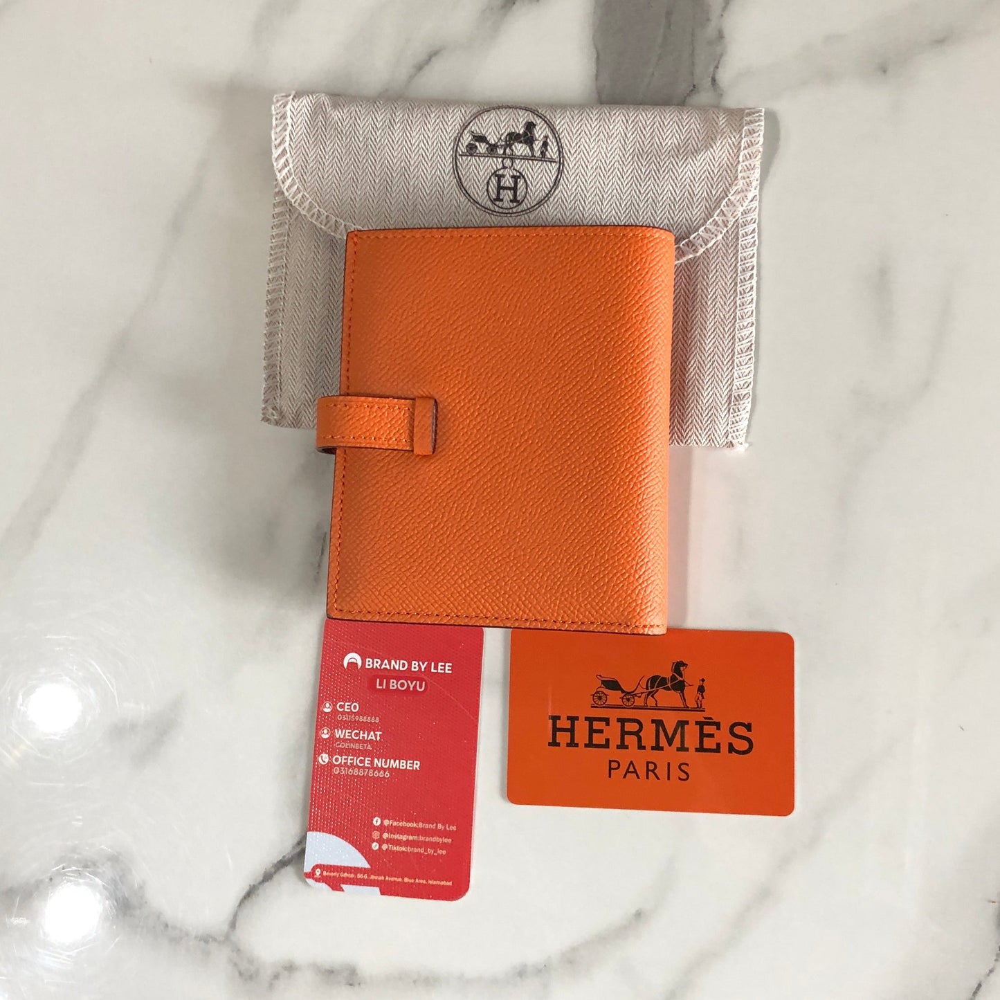 Hermes Bearn Compact Wallet