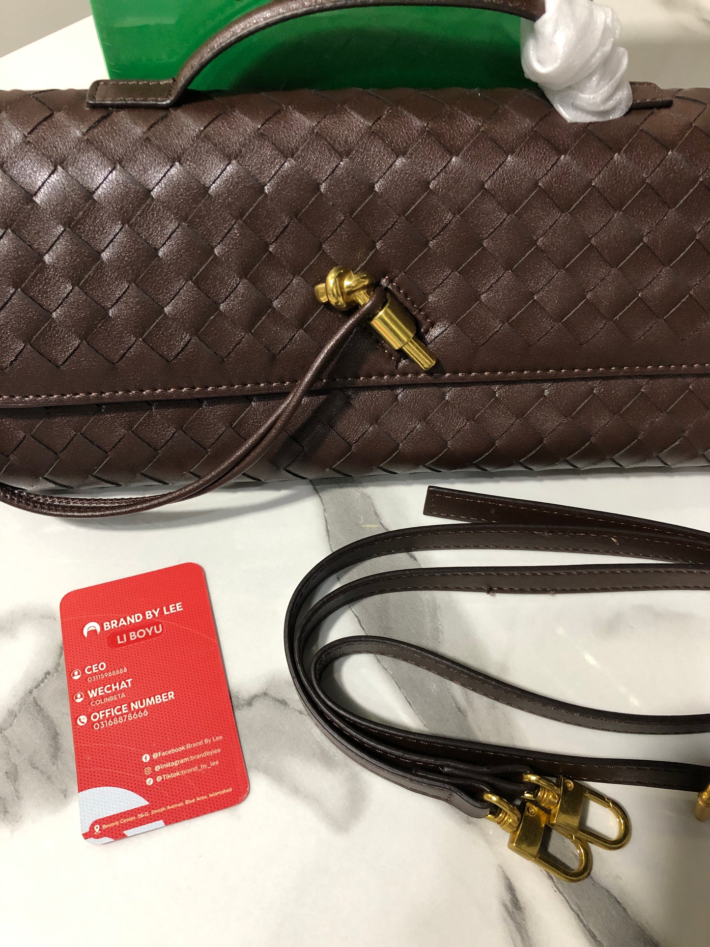 Bottega Veneta Andiamo clutch