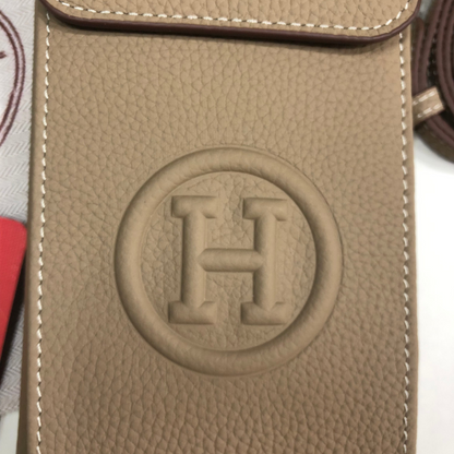 Hermes Zippered Phone Holder Wallet