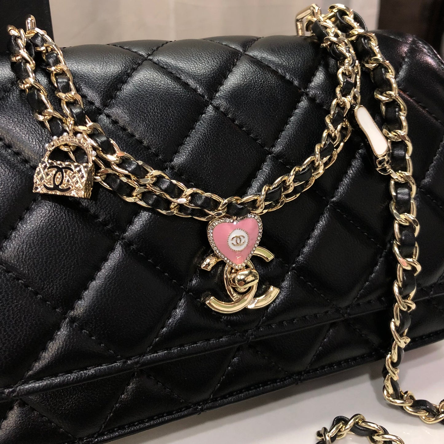 Chanel Mini Bag with Charm
