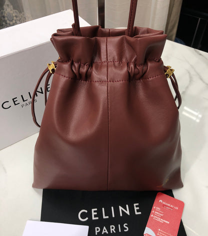 Celine Small Crystal Pouch in Lambskin