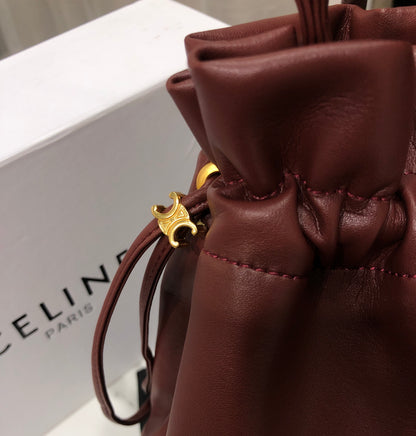 Celine Small Crystal Pouch in Lambskin