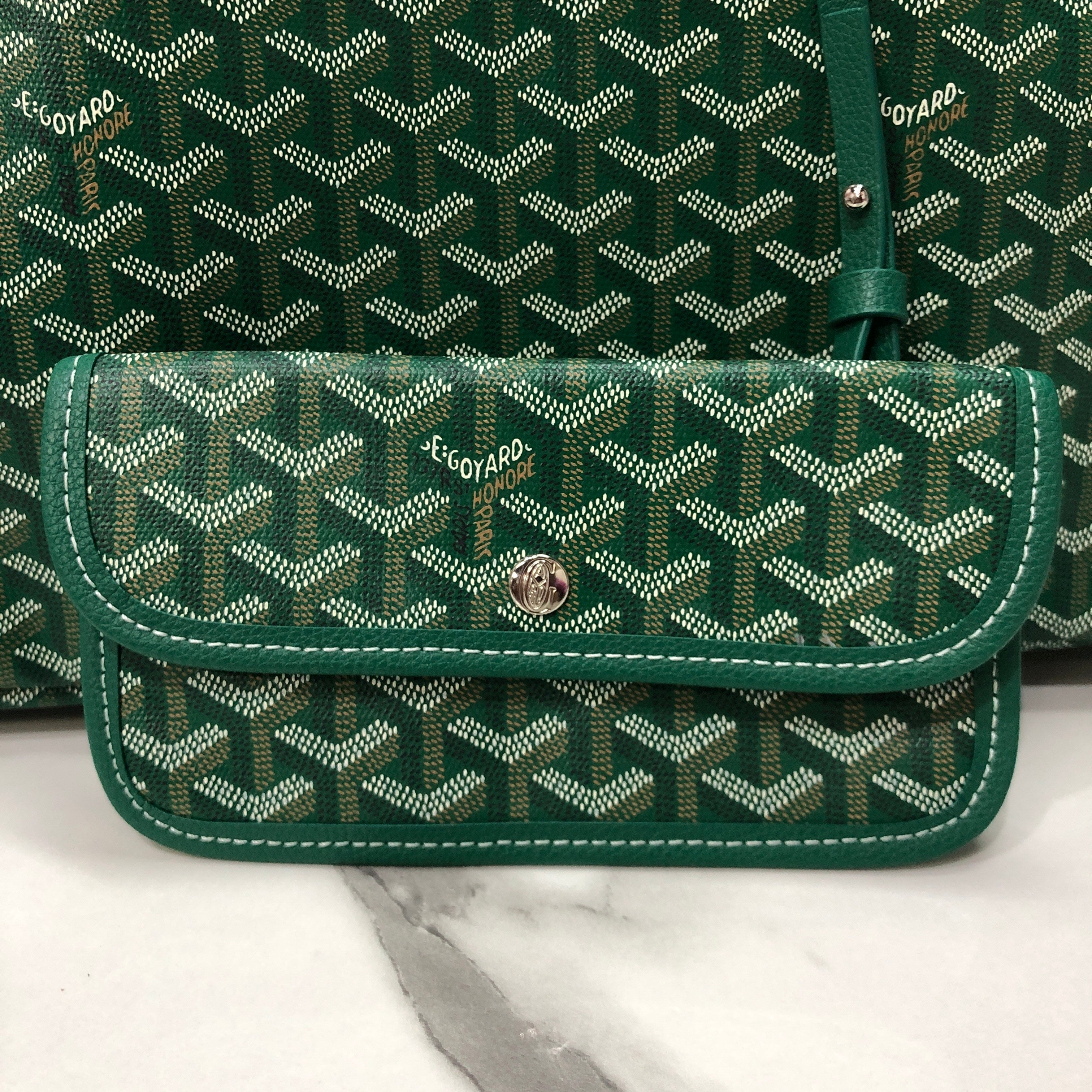 Goyard Saint Louis PM Tote Bag Goyardine Canvas