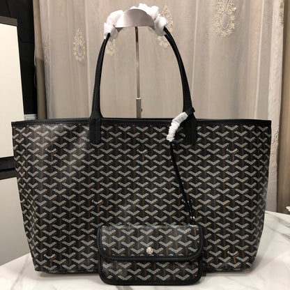 Goyard Saint Louis PM Tote Bag Goyardine Canvas