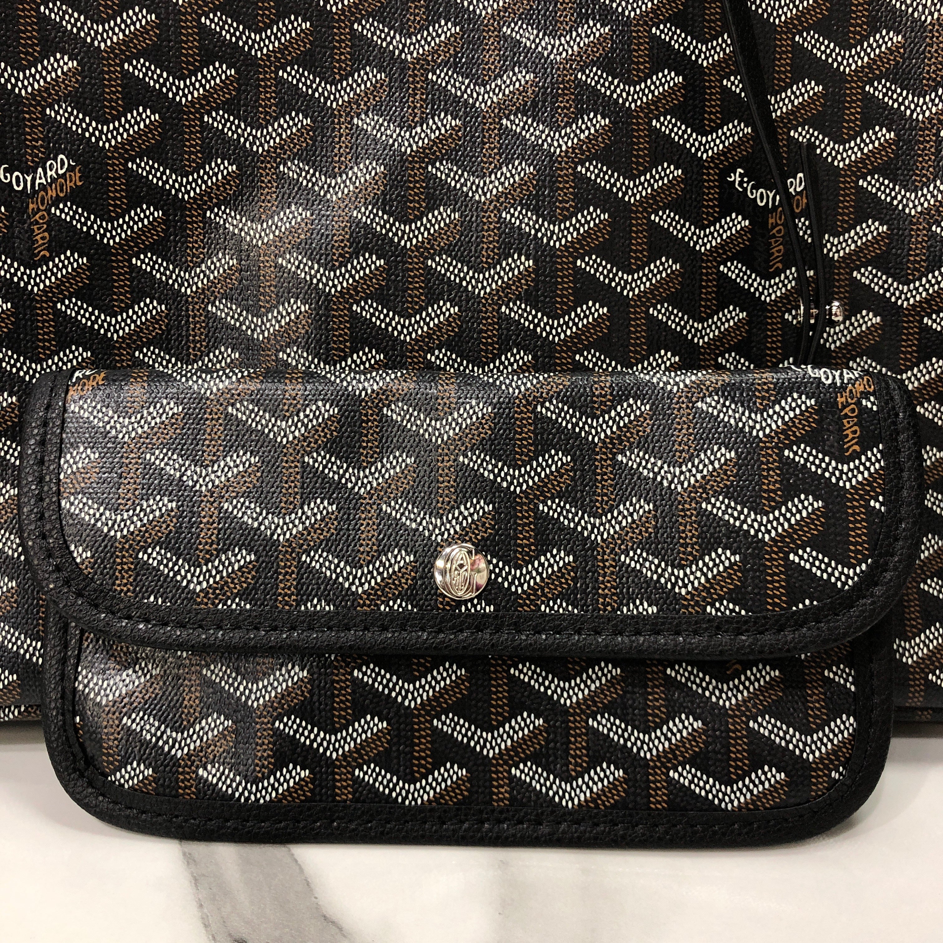 Goyard Saint Louis PM Tote Bag Goyardine Canvas