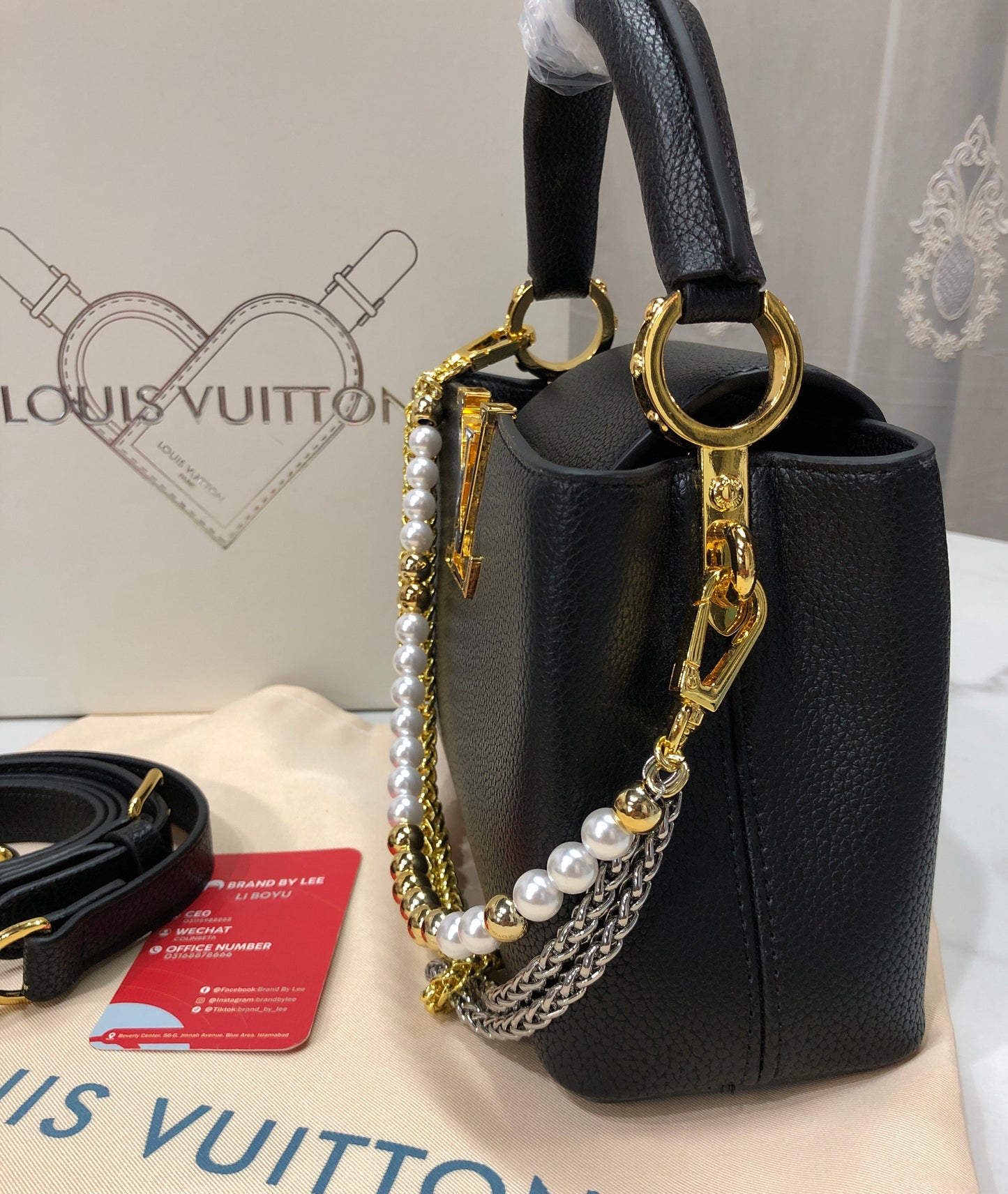 Louis Vuitton Capucines Mini Bag