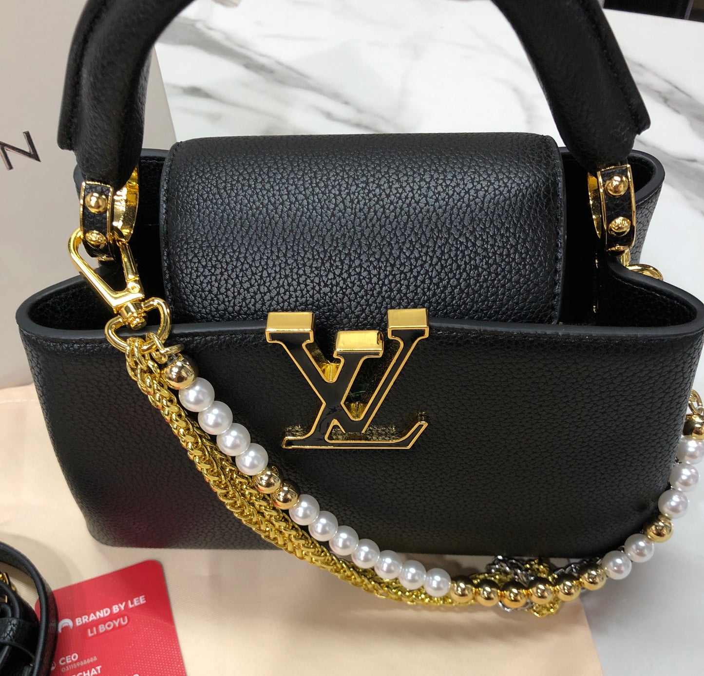 Louis Vuitton Capucines Mini Bag