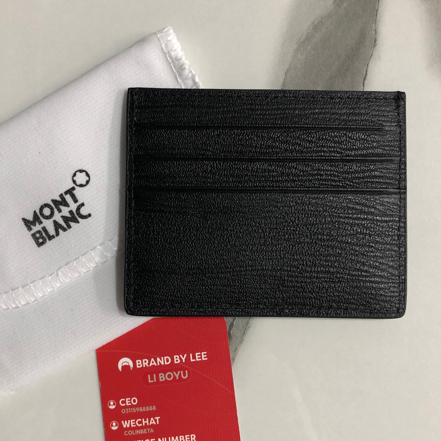 Montblanc Leather Card holder
