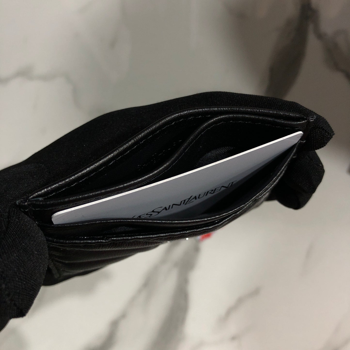 Saint Laurent Cassandre Card Case