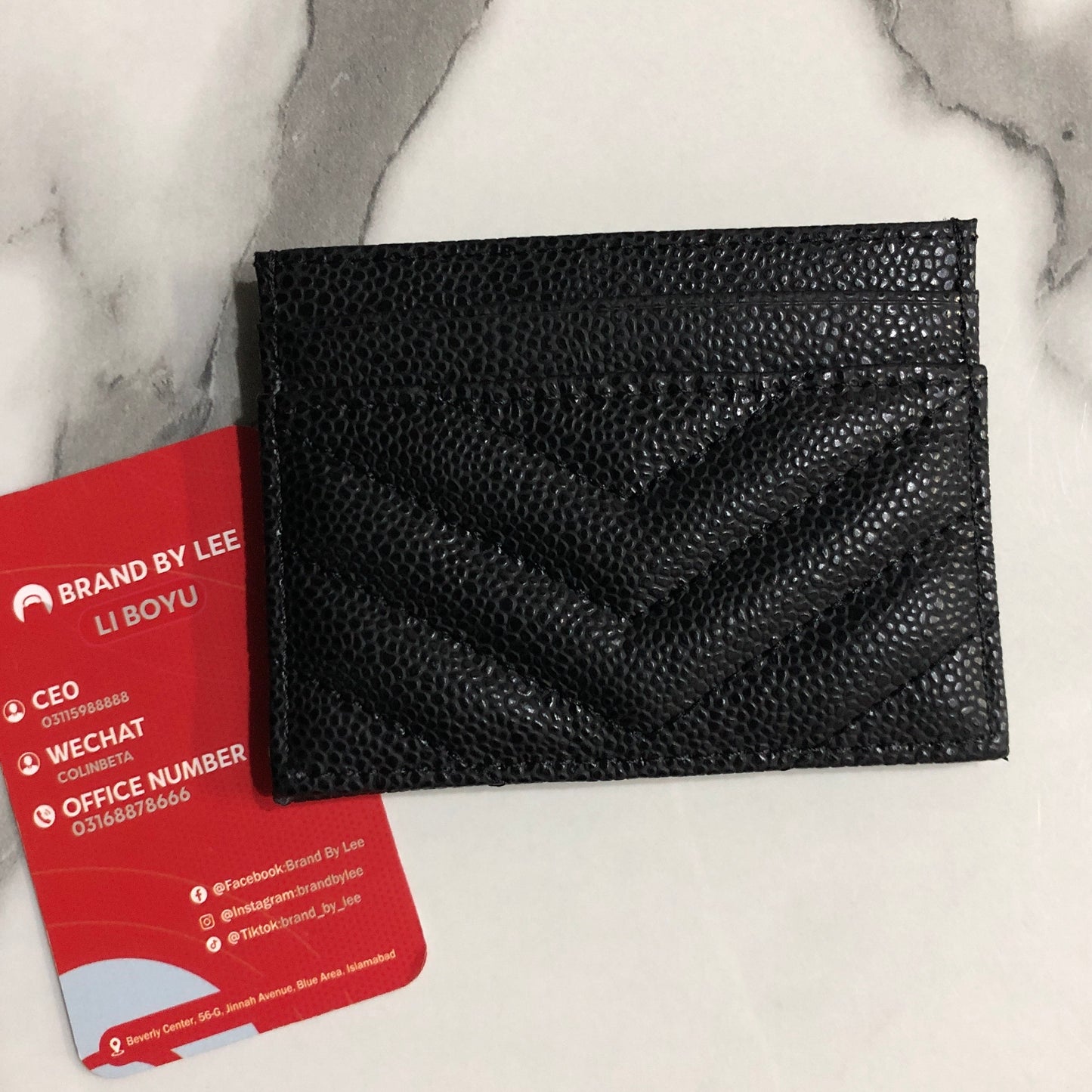 Saint Laurent Cassandre Card Case
