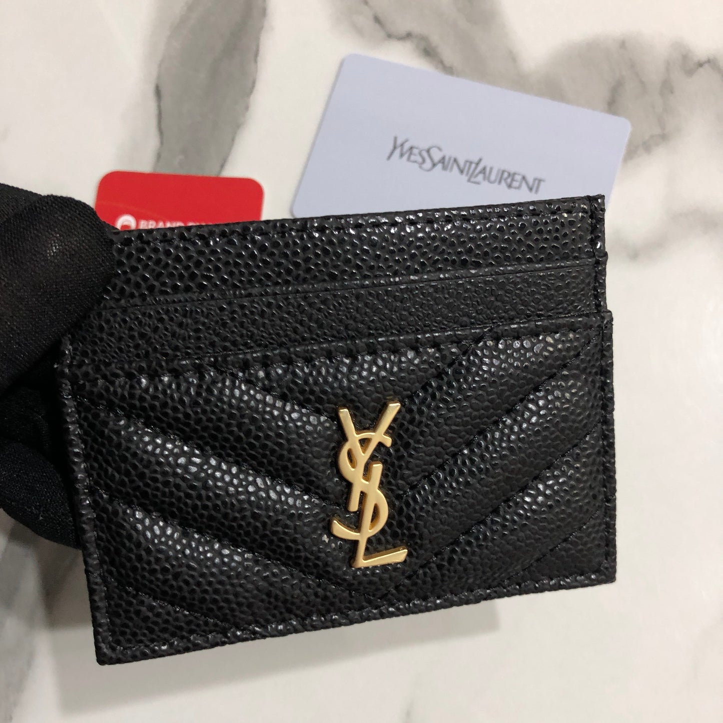Saint Laurent Cassandre Card Case