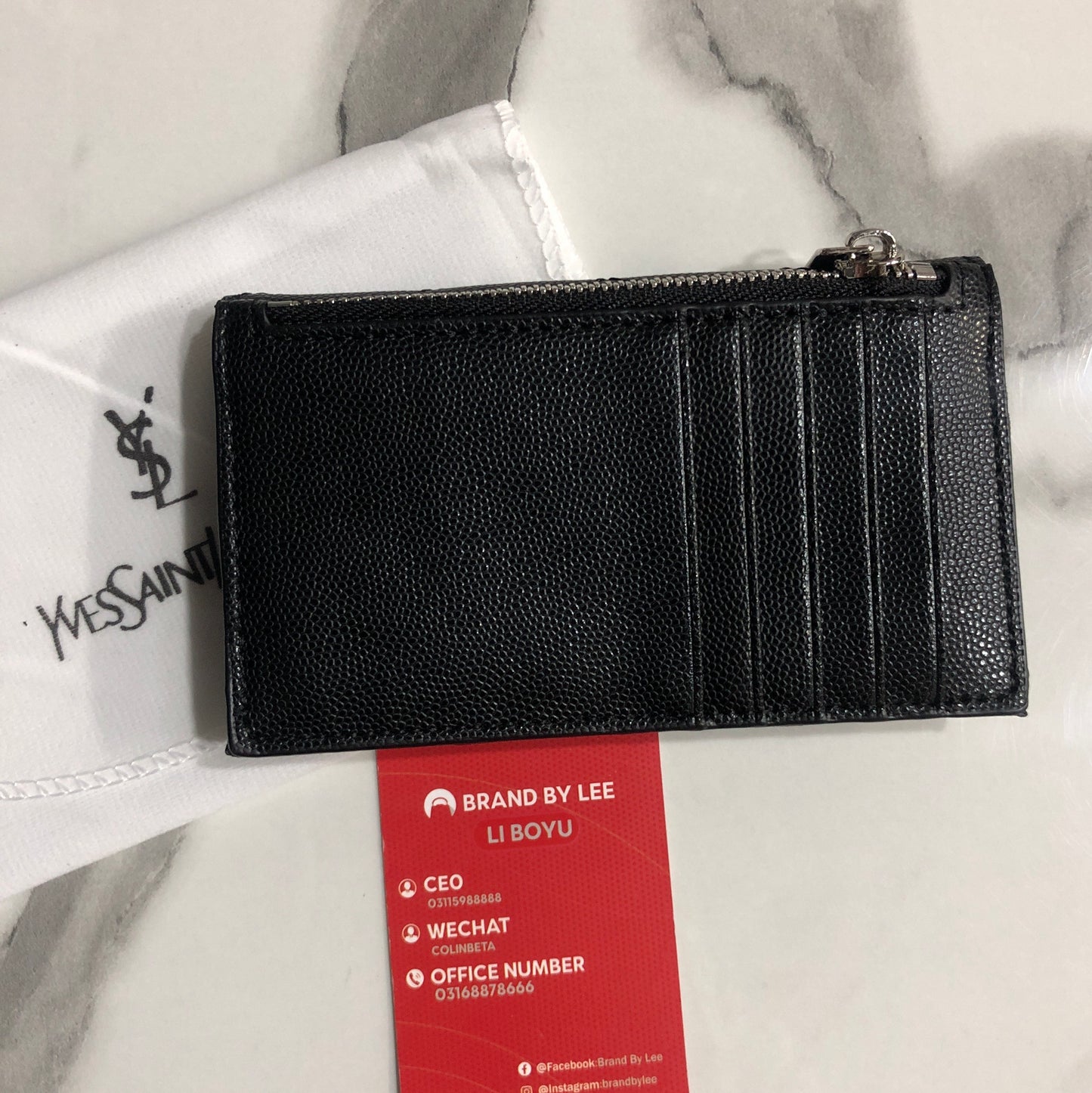 Saint Laurent Small Flap Card holder