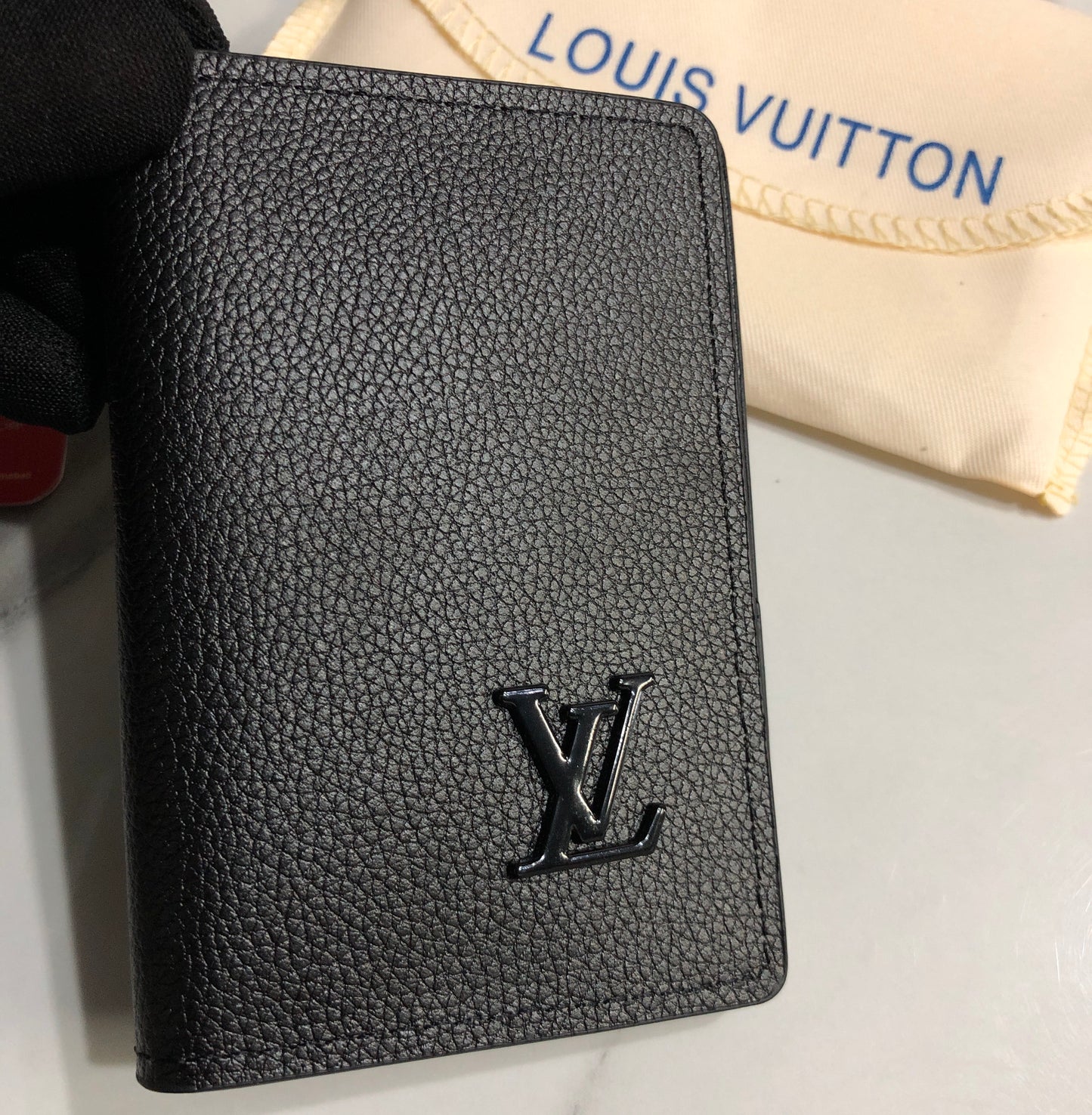 Louis Vuitton Taurillon Leather Card Holder