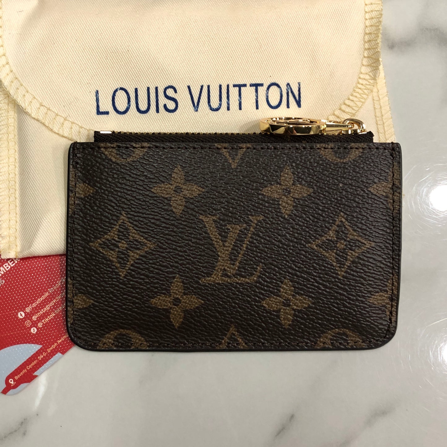 LOUIS VUITTON Romy Card Holder