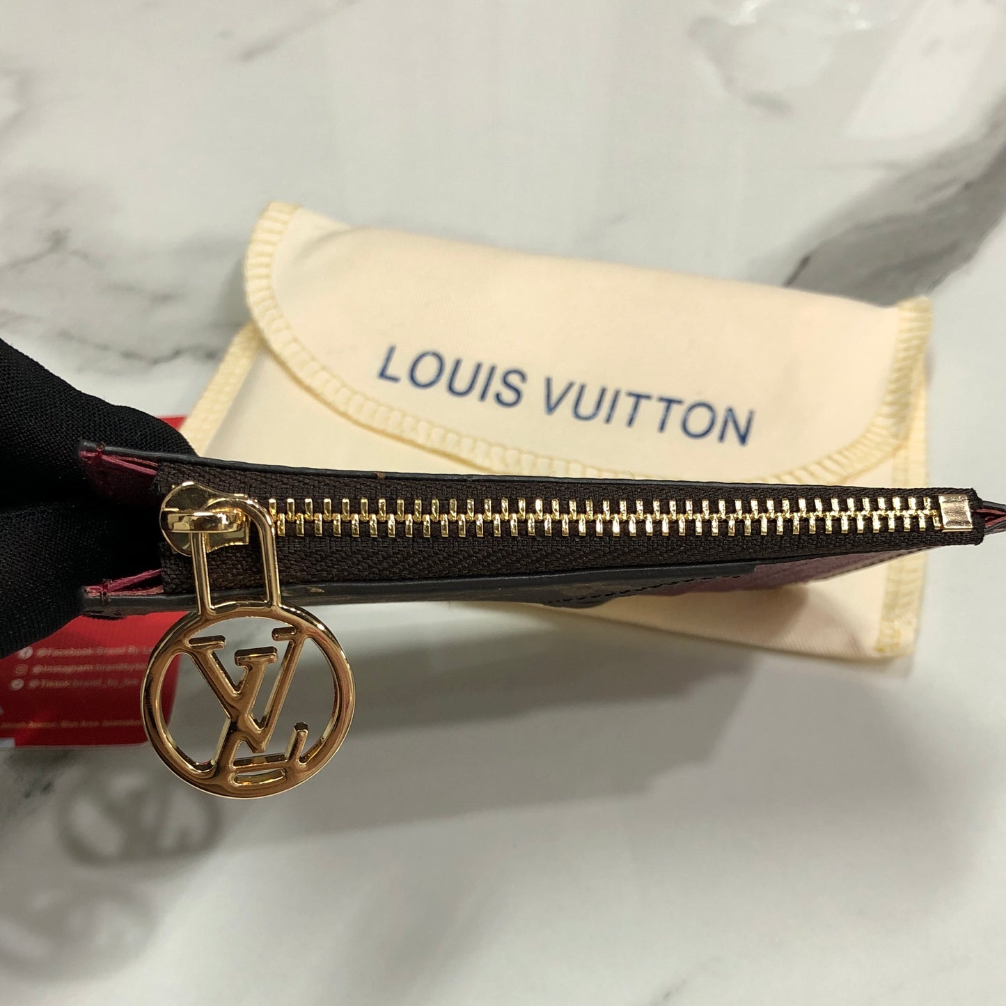 LOUIS VUITTON Romy Card Holder