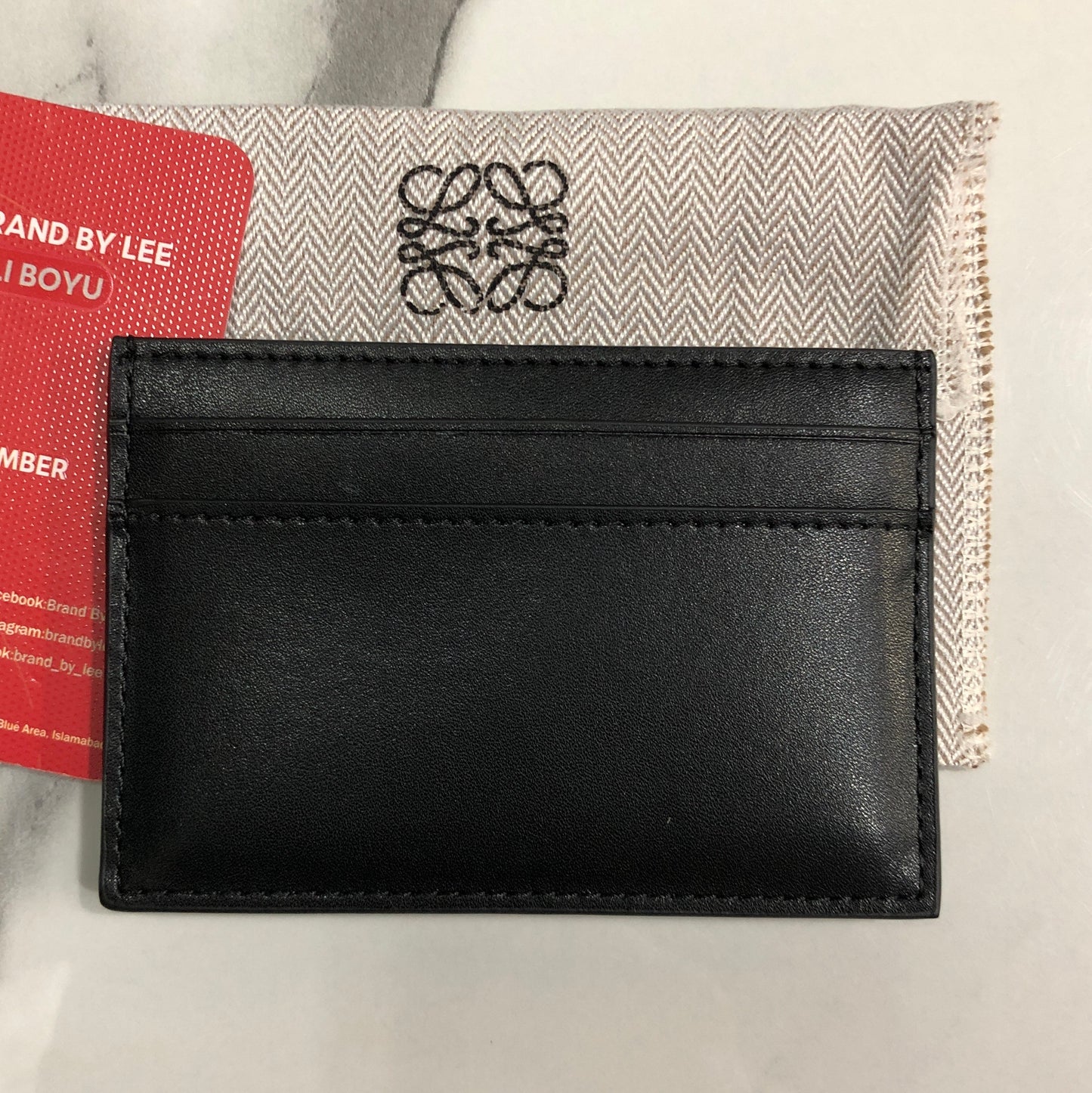 LOEWE Anagram Card Holder