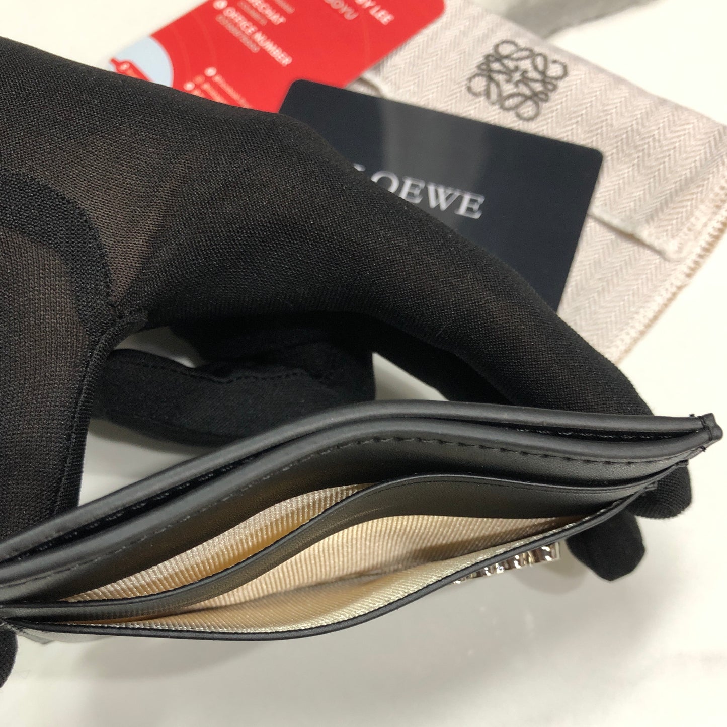 LOEWE Anagram Card Holder