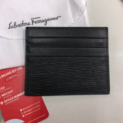 Salvatore Ferragamo Gancini card holder