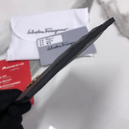 Salvatore Ferragamo Gancini card holder