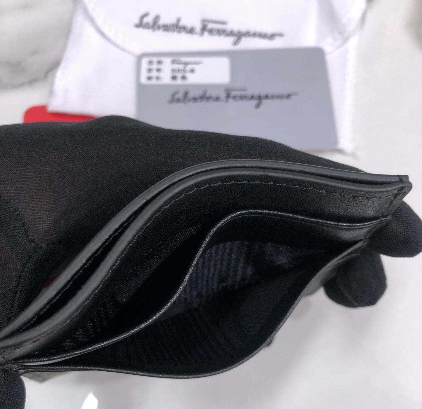 Salvatore Ferragamo Gancini card holder