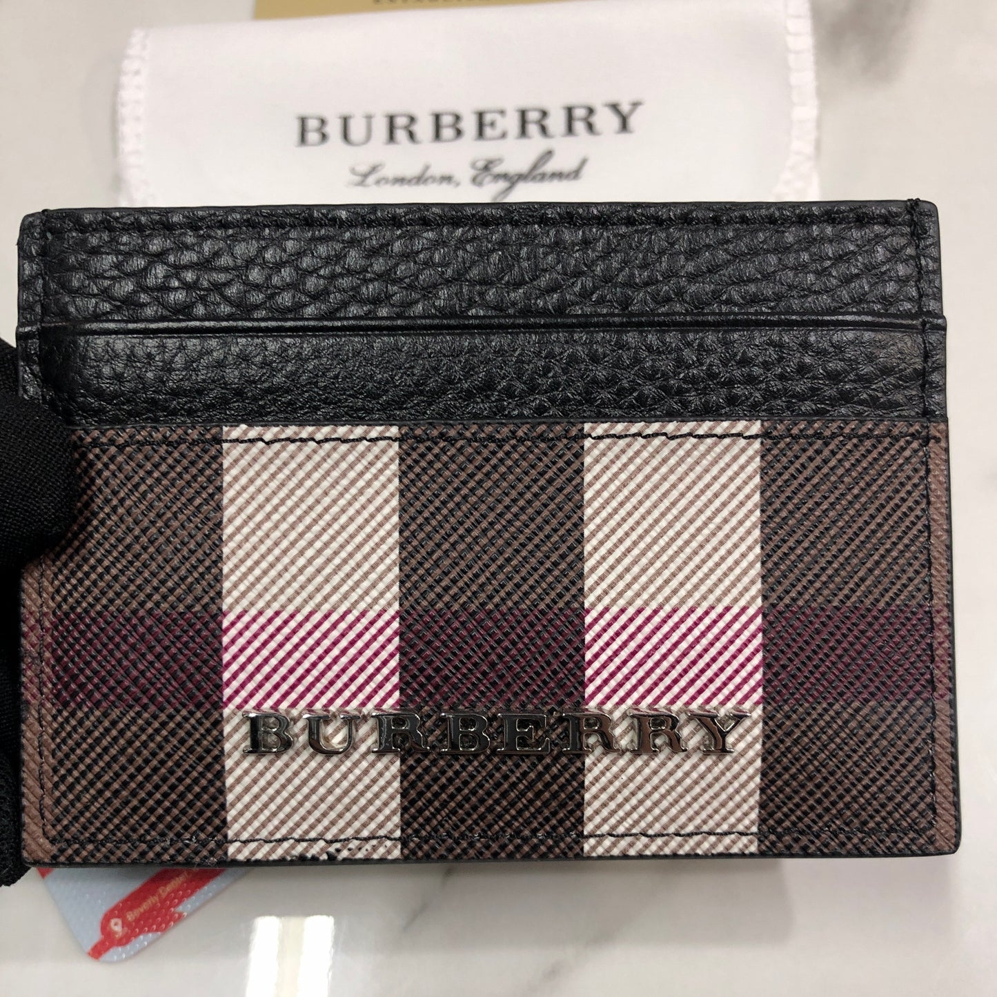 Burberry Leather Card Case