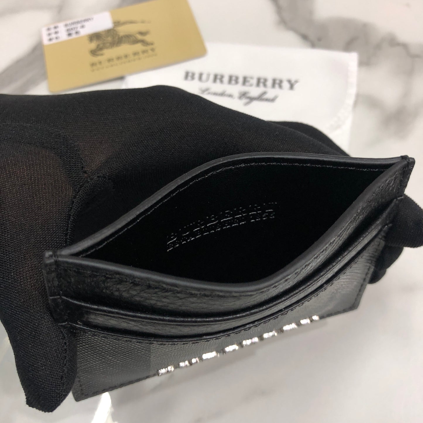 Burberry Leather Card Case