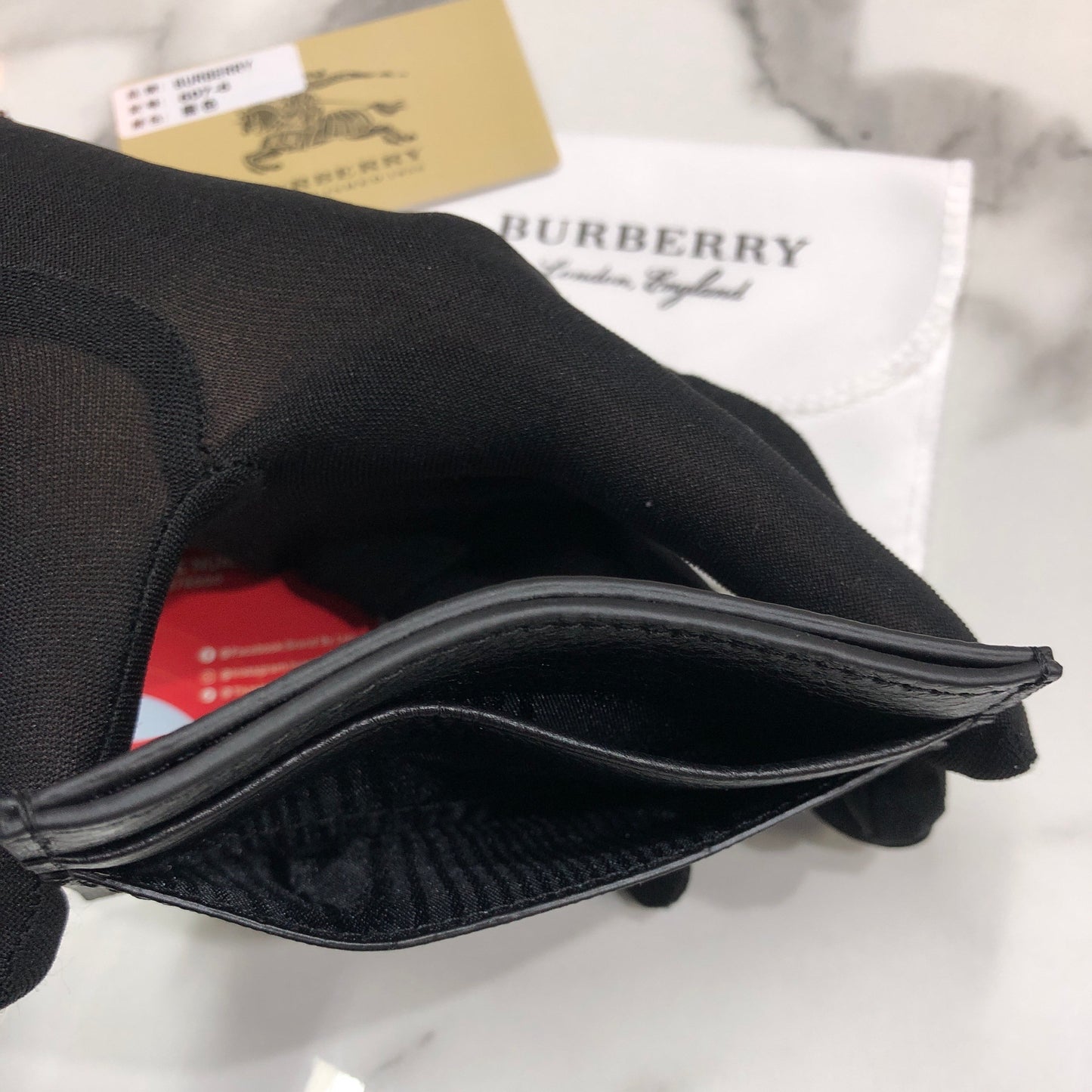 Burberry Leather Card Case