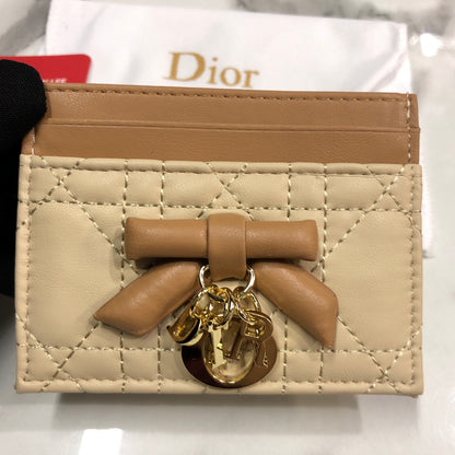 Lady Dior Freesia Card Holder