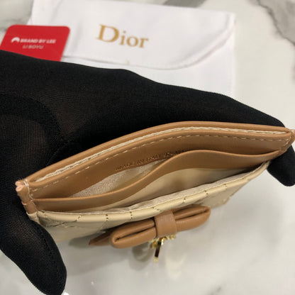 Lady Dior Freesia Card Holder