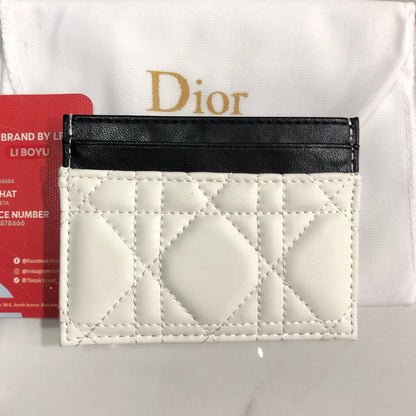 Lady Dior Freesia Card Holder