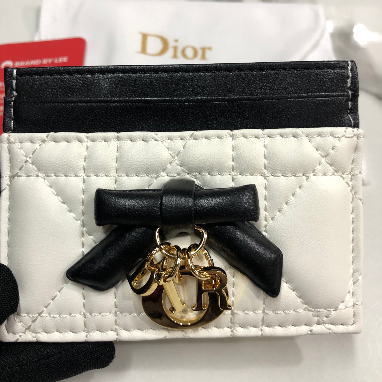 Lady Dior Freesia Card Holder